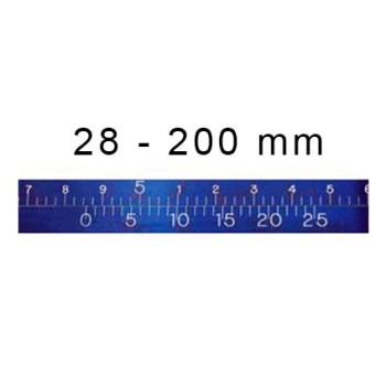 CIRCOMETER INSIDE BLET BLUE DIAMETER 28-200 MM WITH CALIBRATION CERTIFICATE