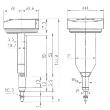 Comparateur Digital KAEFER BLET GAD05-4CC20802