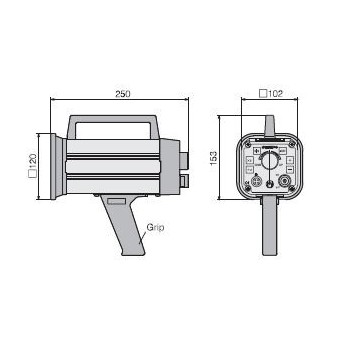 Stroboscope Faible Intensité sur Batterie BLET ORIGINAL DT-315N ref : STRS1-PE1DA-00