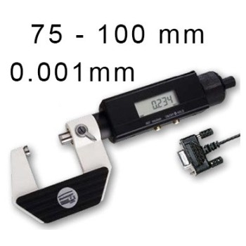 Micromètre Extérieur Electronique STEINMEYER, Plage de Mesure : 75-100 mm, Lecture : 0,001 mm