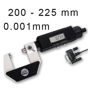OUTSIDE DIGITAL MICROMETER BLET STEINMEYER, MEASURING RANGE : 200-225 mm, READING : 0,001 mm ref : MIC07-D0042M0R STEINMEYER MIC