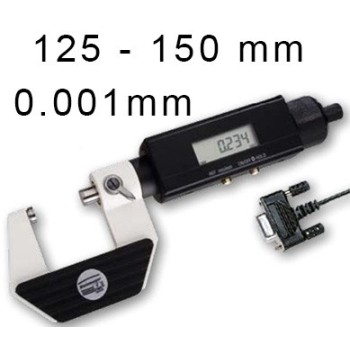 OUTSIDE DIGITAL MICROMETER BLET STEINMEYER, MEASURING RANGE : 125-150 mm, READING : 0,001 mm ref : MIC07-D0024M01 STEINMEYER MIC