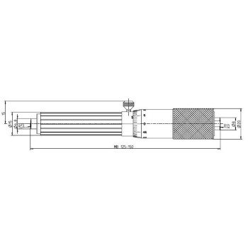 STANDARD MECHANICAL MICROMETER HEAD BLET STEINMEYER 275-300 mm