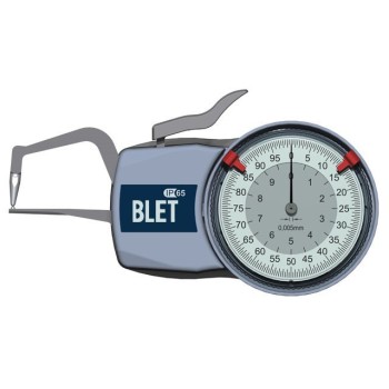 INSIDE MECHANICAL MEASURING INSTRUMENT PALPEUR TUBE BLET KROEPLIN 0-10MM 0,005MM TOUCHES S1,5/S1,5