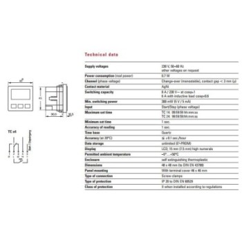Minuterie MULLER COM16-MXXM1-XX
