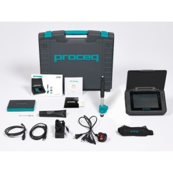 Duromètre pour Métal EQUOTIP 550 avec Logiciel Corps de Frappe D avec Bloc Etalon 750 HLD 56 HB