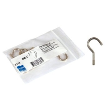 Threaded hook M3 (10 pcs) , ref : ACCP0-461310N PESOLA ACCP0-461310N : securemail.fr