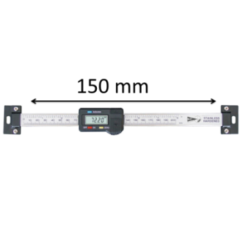 DIGITAL HORIZONTAL RULER BLET 150MM