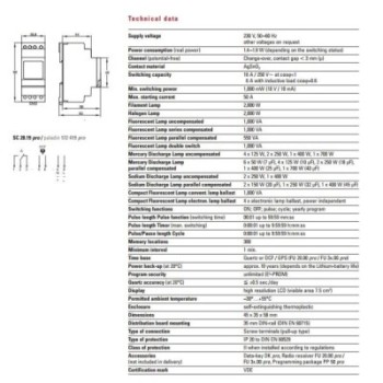 Programmateur Digital Annuel MULLER PRO16-1300AAR2