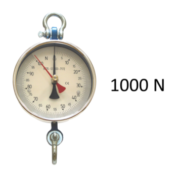DIAL DYNAMOMETER 0-1000 N