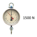 DIAL DYNAMOMETER 0-1500 N