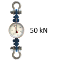 DYNAMOMETRE ANALOGIQUE A CADRAN 0-50 kN