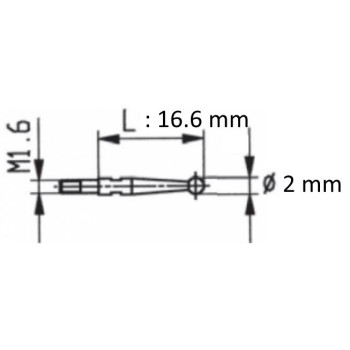 PALPEUR POUR INDICATEUR A LEVIER BLET 5.2299