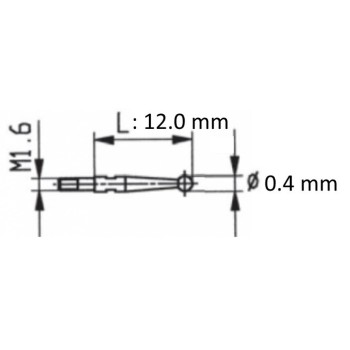 PALPEUR POUR INDICATEUR A LEVIER BLET 5.2297