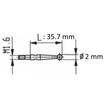 PALPEUR POUR INDICATEUR A LEVIER BLET 5.2284