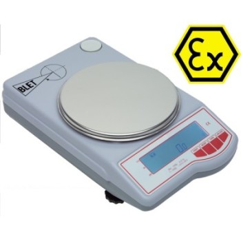 BALANCE ATEX 0-7500 G LECTURE 0.1 G PLATEAU Ø 190 MM Réf : BALG2-X0G7K50E3 BLET BALG2-X0G7K50E3 : Instruments de Mesure et Contr