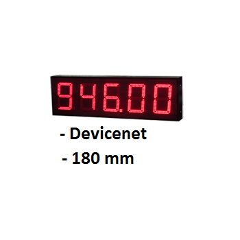 Large format display devicenet slave connection   BLET