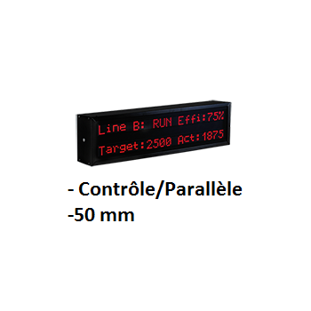 Alphanumeric display parallel control   BLET