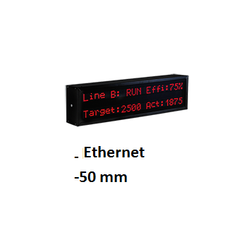 Alphanumeric display ethernet   BLET