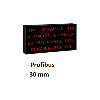 Alphanumeric display profibus  BLET