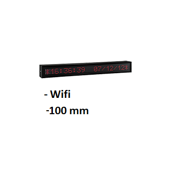 Alphanumeric display wifi  BLET
