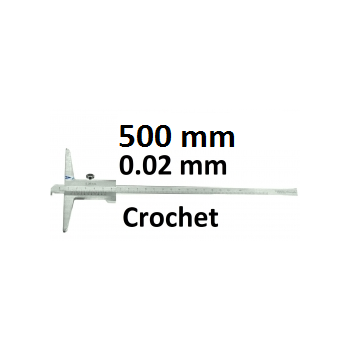 Depth caliper with hook  BLET   ref :