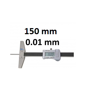 Digital depth caliper with round depth bar BLET ref : DEPXX-DL15P2-00 BLET DEPXX-DL15P2-00 : securemail.fr