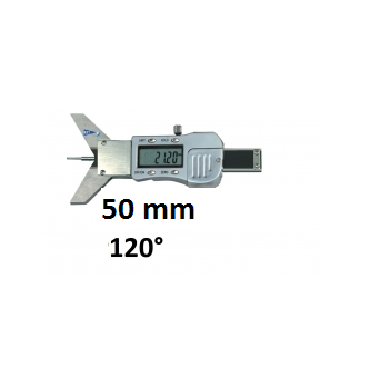 Digital depth caliper with prismatic base   BLET