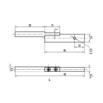 MEASURING TIP FOR DIGITAL UNIVERSAL CALIPER BLET ref: TOUXX-PM000-00 BLET TOUXX-PM000-00 : securemail.fr