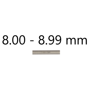 STEEL STANDARD ROD 8.00 - 8.99 MM PRECISION ±0.001MM LENGTH 50MM BLET ref :PIGXX-1A008P00 BLET PIGXX-1A008PXX : securemail.fr