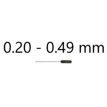 STEEL STANDARD ROD 0.20 - 0.49 MM PRECISION ±0.002MM LENGTH 50MM BLET ref :PIGXX-2A000PXX BLET PIGXX-2A000PXX : securemail.fr