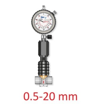 Interior chamfer measuring 90°   BLET
