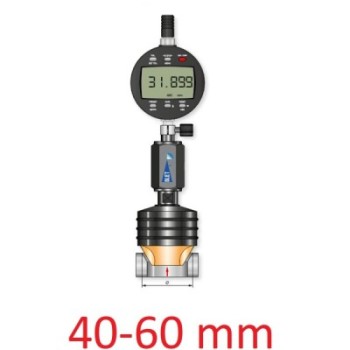 Interior chamfer measuring 127°   BLET