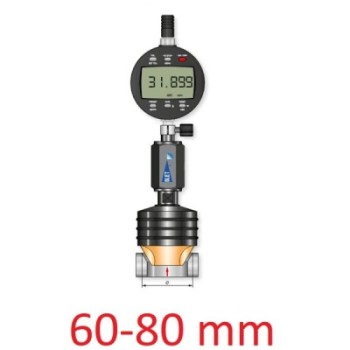 Interior chamfer measuring 127°   BLET