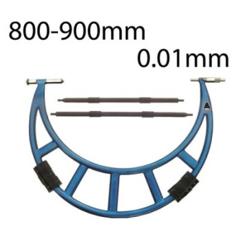 OUTSIDE MICROMETER WITH STANDARD MEASURING FACES BLET ref : MICXX-A0068C05 BLET MICXX-A0068C05 : securemail.fr