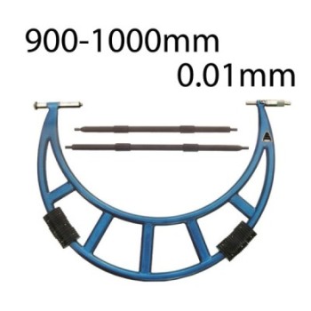 OUTSIDE MICROMETER WITH STANDARD MEASURING FACES BLET ref : MICXX-A0069C05 BLET MICXX-A0069C05 : securemail.fr