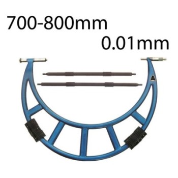 OUTSIDE MICROMETER WITH STANDARD MEASURING FACES BLET ref : MICXX-A0067C01 BLET MICXX-A0067C01 : securemail.fr