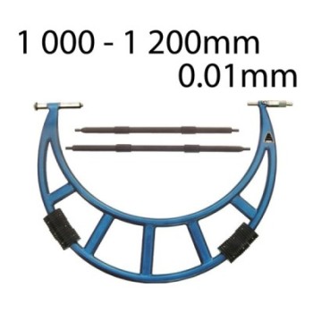 OUTSIDE MICROMETER WITH STANDARD MEASURING FACES BLET ref : MICXX-A0085C01 BLET MICXX-A0085C01 : securemail.fr