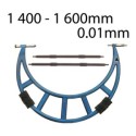OUTSIDE MICROMETER WITH STANDARD MEASURING FACES BLET ref : MICXX-A0087C01 BLET MICXX-A0087C01 : securemail.fr