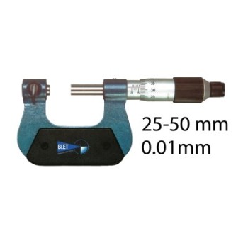 OUTSIDE MICROMETER WITH INTERCHANGEABLE INSERTS BLET ref : MICXX-AE005C00 BLET MICXX-AE005C00 : securemail.fr