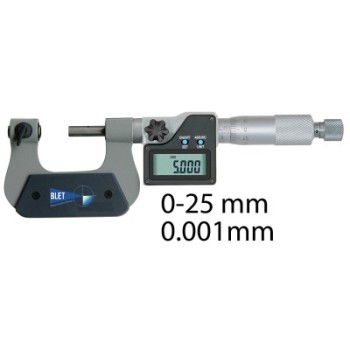 OUTSIDE MICROMETER WITH INTERCHANGEABLE INSERTS BLET ref : MICXX-DE001M00 BLET MICXX-DE001M00 : securemail.fr
