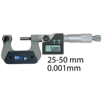 OUTSIDE MICROMETER WITH INTERCHANGEABLE INSERTS BLET ref : MICXX-DE005M00 BLET MICXX-DE005M00 : securemail.fr