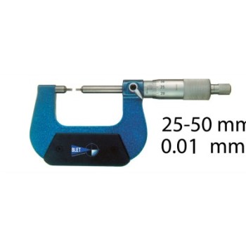 OUTSIDE MICROMETER WITH STEPPED MEASURING FACES BLET ref : MICXX-AC005C05 BLET MICXX-AC005C05 : securemail.fr
