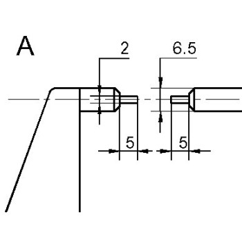 OUTSIDE MICROMETER WITH STEPPED MEASURING FACES BLET ref : MICXX-DC001M05 BLET MICXX-DC001M05 : securemail.fr