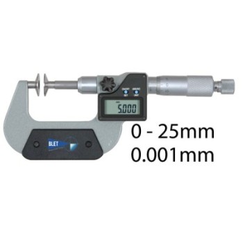 DISC MICROMETER WITH NON ROTATING SPINDLE BLET ref : MICXX-D1001M20 BLET MICXX-D1001M20 : securemail.fr