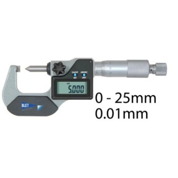 MICROMETER WITH POINT/BLADE BLET ref : MICXX-D9001MCP BLET MICXX-D9001MCP : securemail.fr