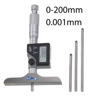 DIGITAL DEPTH MICROMETER BLET ref : MICXX-DP2006 BLET MICXX-DP2006 : securemail.fr