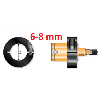 Depth stop clamping ring 6-8 mm BLET Ref : ACCH2-R01-00 BLET ACCH2-R01-00 : securemail.fr