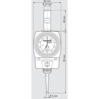 3D-SENSOR CENTRO WITH STRAIGHT SENSING PROB HAIMER BLET ref : 80.300.00 HAIMER 80.300.00 : securemail.fr