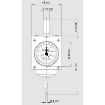 MINI 3D-SENSOR ZERO MASTER HAIMER BLET ref : 80.960.00 HAIMER 80.960.00 : securemail.fr